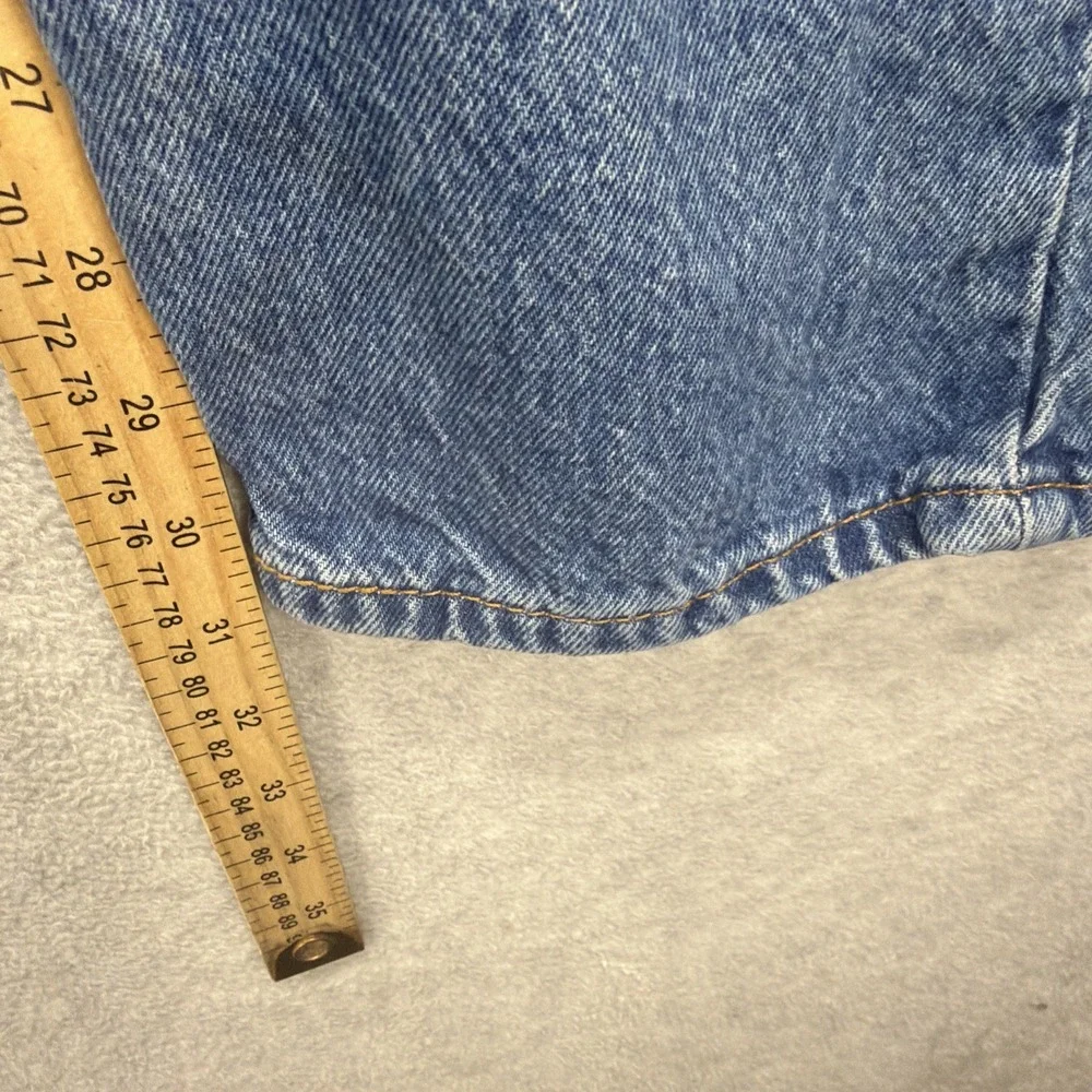 Levis 514 Jeans Men‎ 32x32 Blue Denim Pants Straight American Distressed Grunge